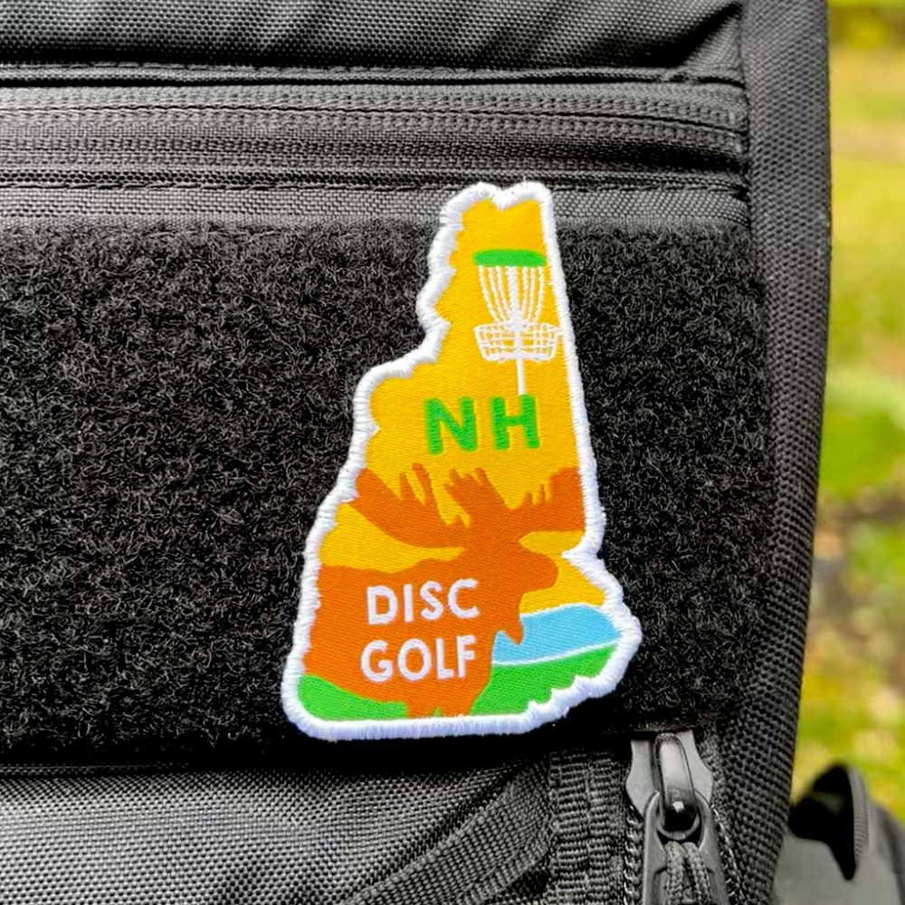 New Hampshire Disc Golf Patch