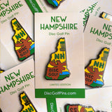 New Hampshire Disc Golf Pin