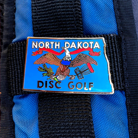 North Dakota Disc Golf Pin