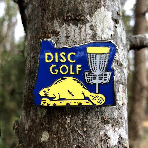 Oregon Disc Golf Pin