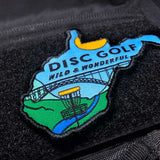West Virginia Disc Golf Patch - Perfect Disc Golf Gift