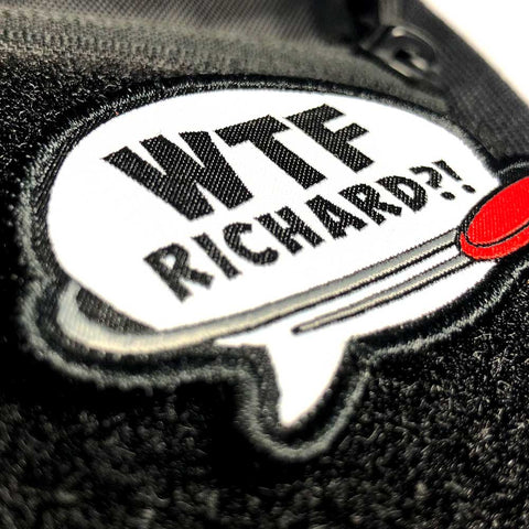 WTF Richard Disc Golf Patches™
